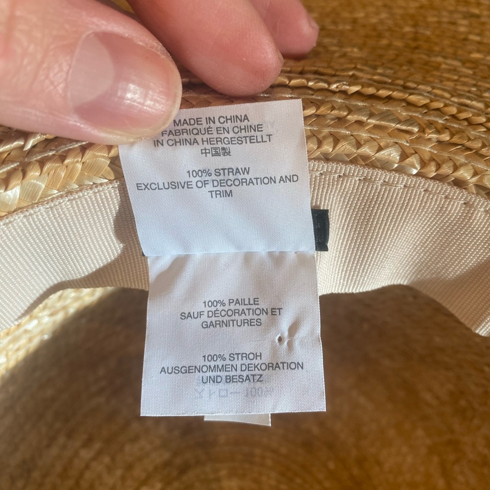 Straw hat - Picture 4 of 4
